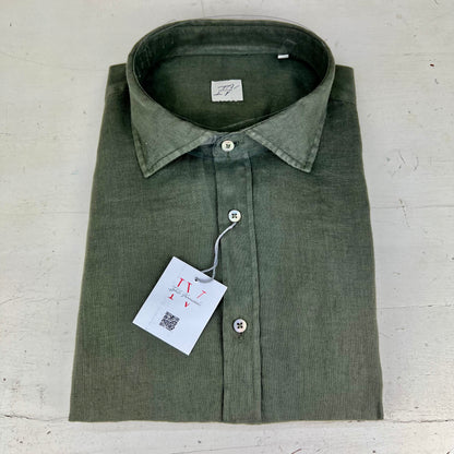 MOU - camicia lino sartoriale