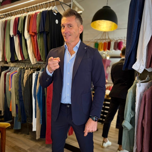 TOP PLAYER JACKET - giacca sartoriale no stiro leggera