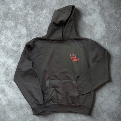 I’M ALBUM - felpa cappuccio antracite