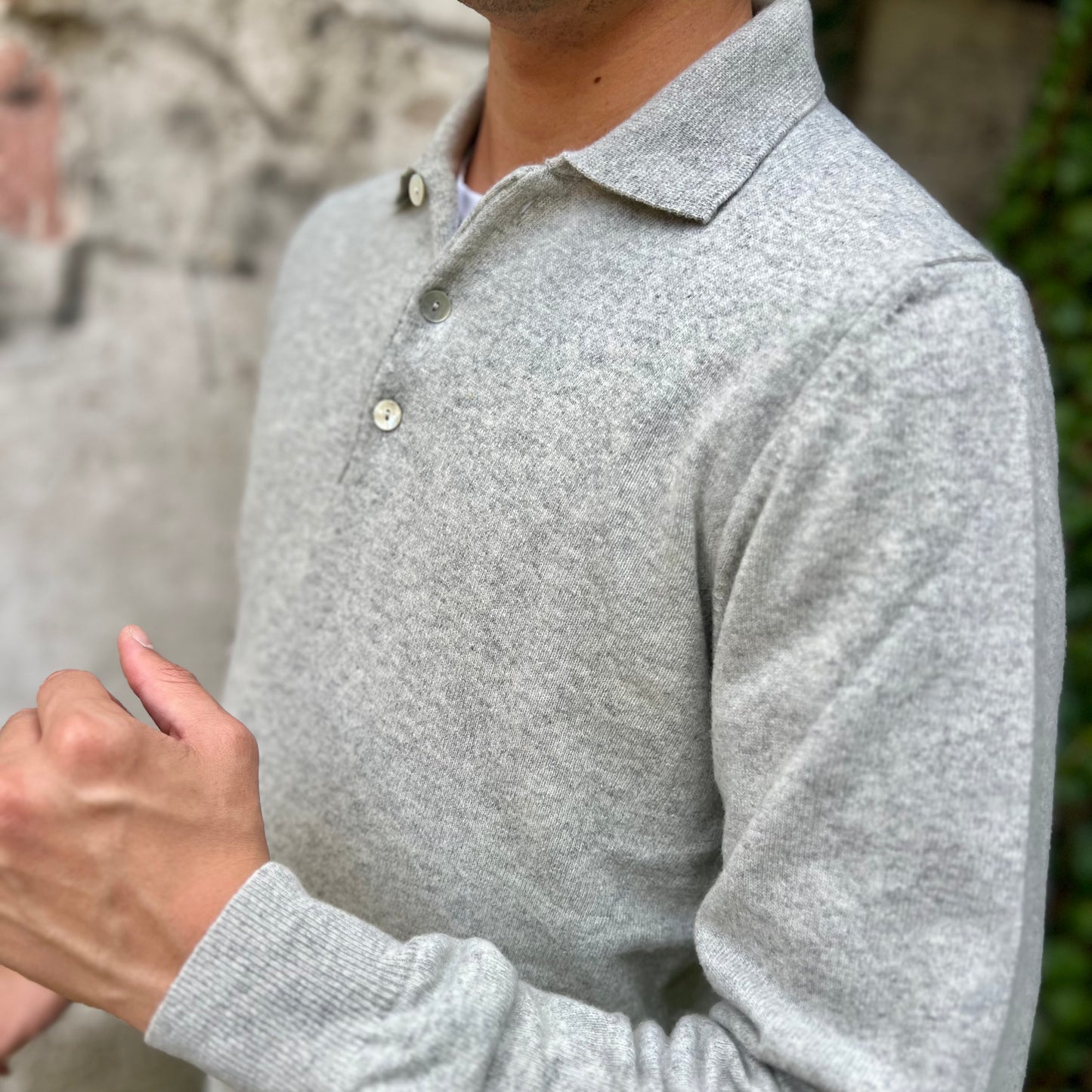 SHEVA - polo cashmere sartoriale