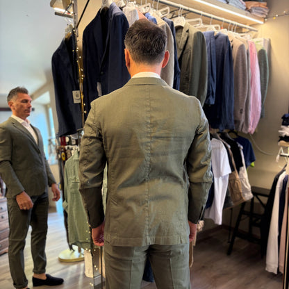 MIKE - giacca misto lino sartoriale