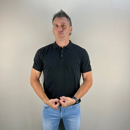 NICK - polo in maglia sartoriale