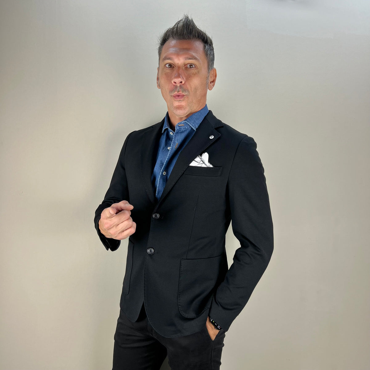 MALDINI  – giacca punto milano sartoriale