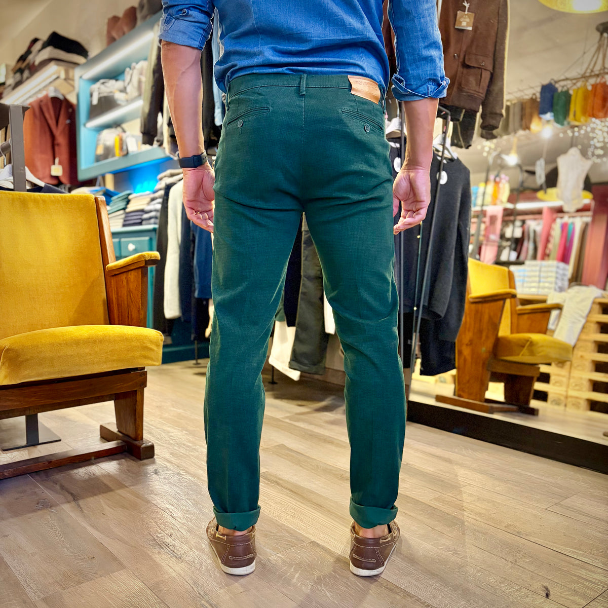 GRAZIANI – pantalone chino sartoriale