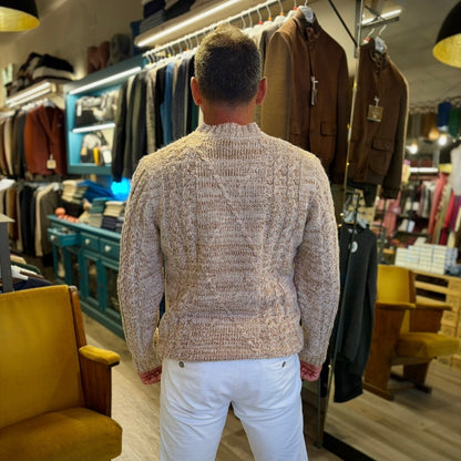 HARRY - maglione lana lavorato sartoriale