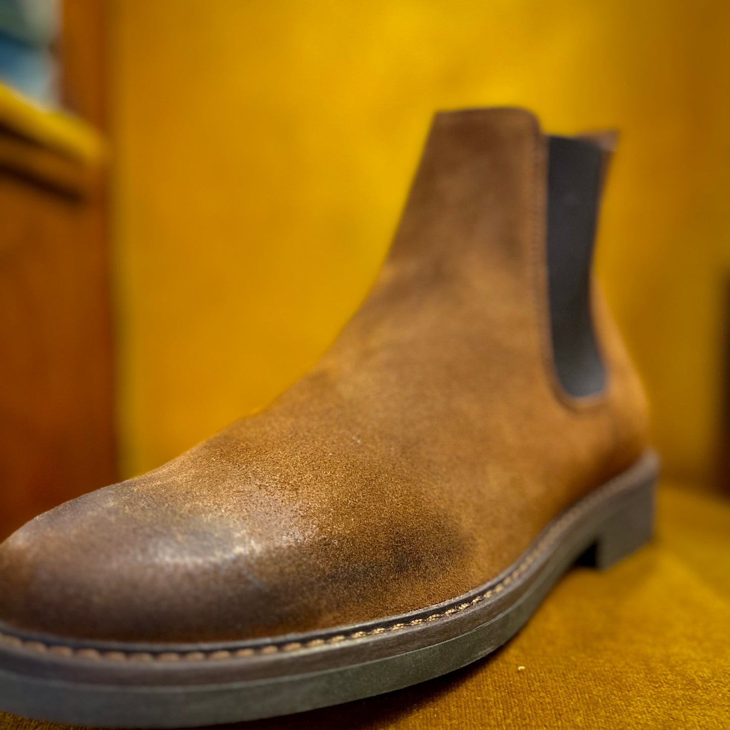 AIKO – stivale camoscio invecchiato