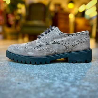 MANCHESTER CARROARMATO - francesina taupe