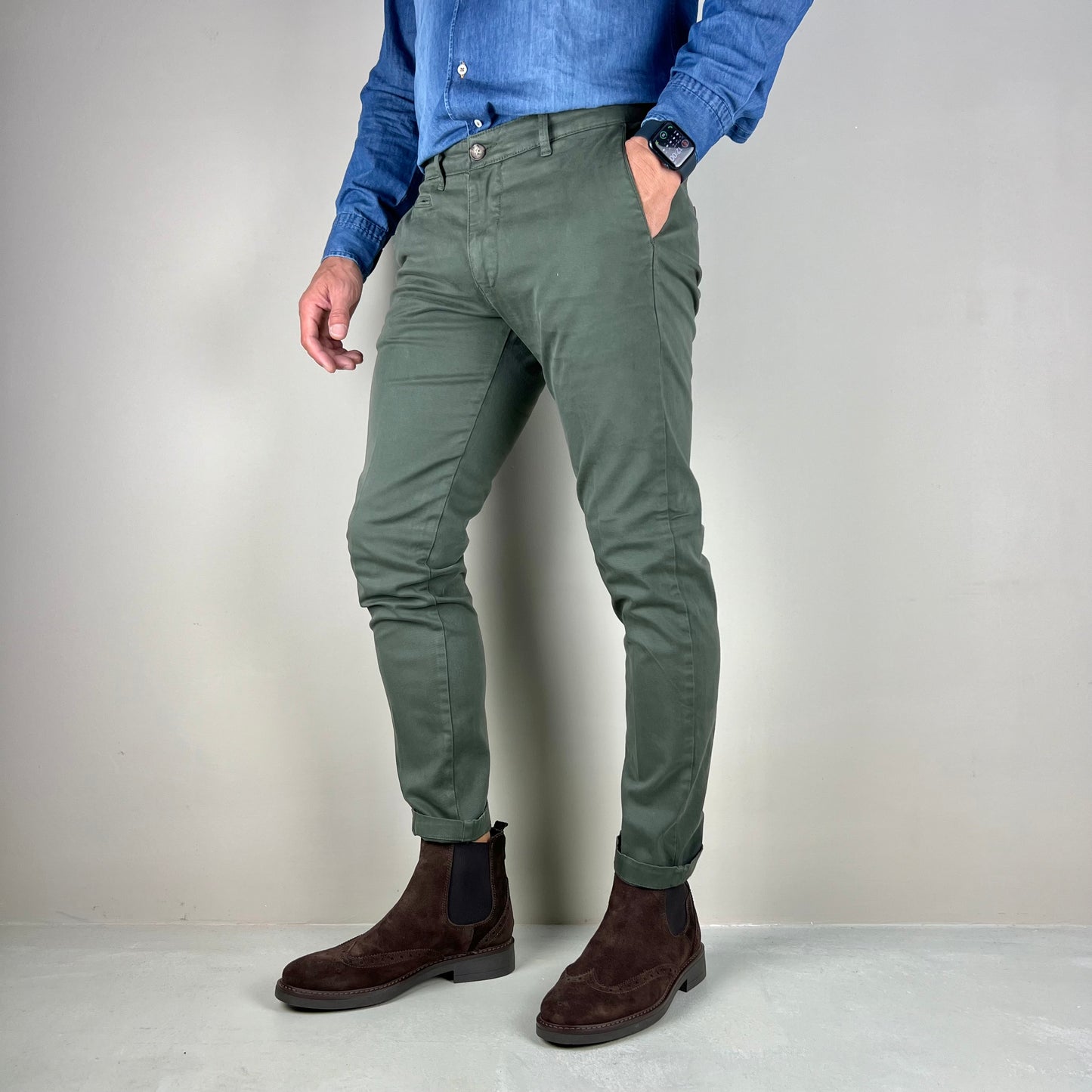 TARDELLI – pantalone chino sartoriale