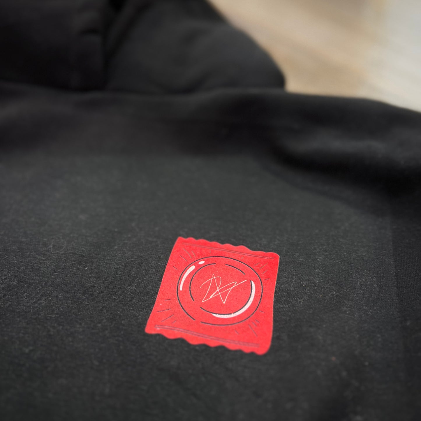 CHEMISTRY - felpa cappuccio nera