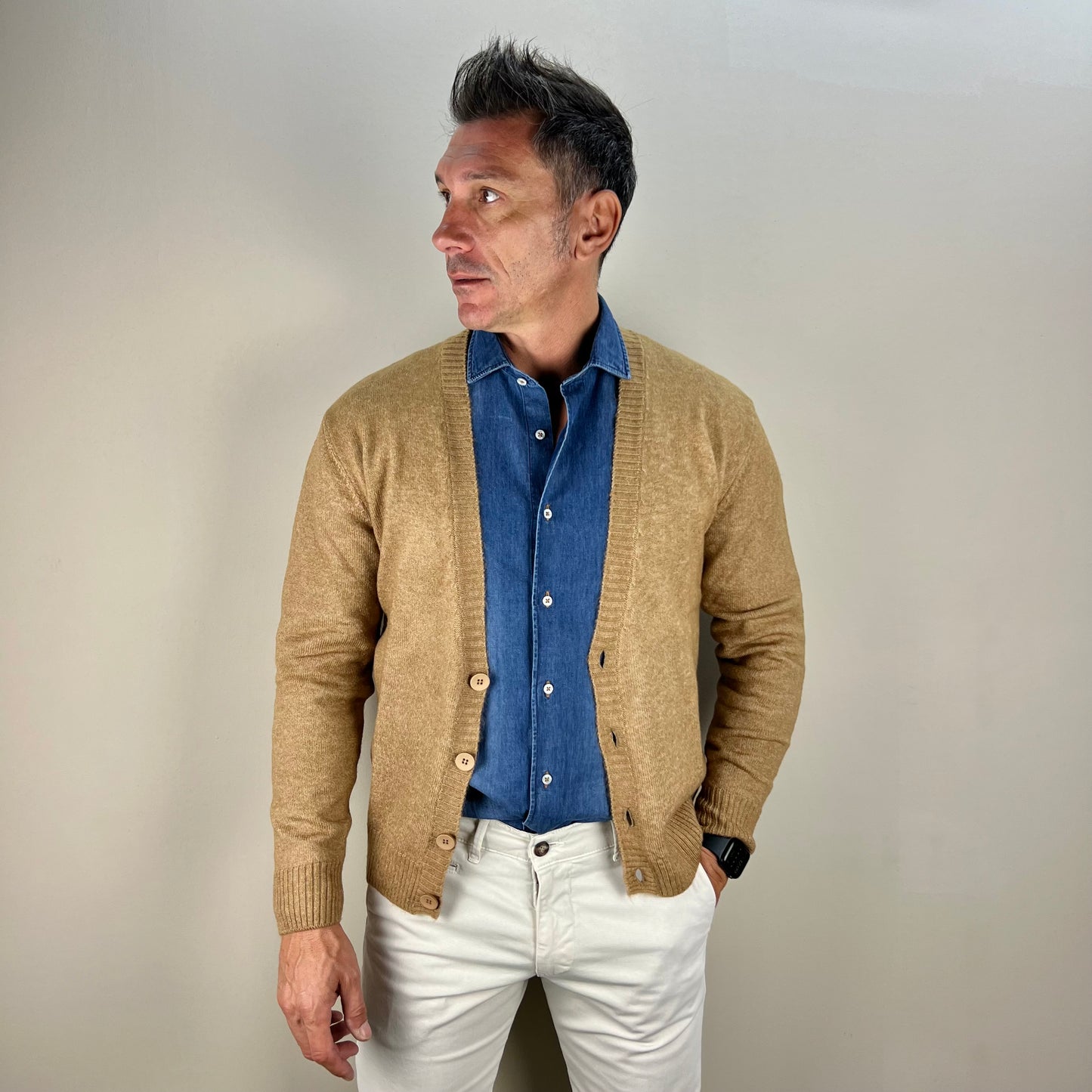 ZENGA  – cardigan sartoriale