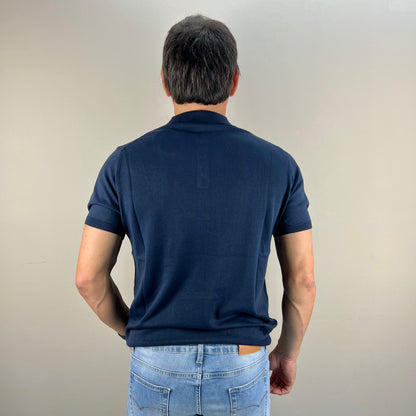 NICK - polo in maglia sartoriale