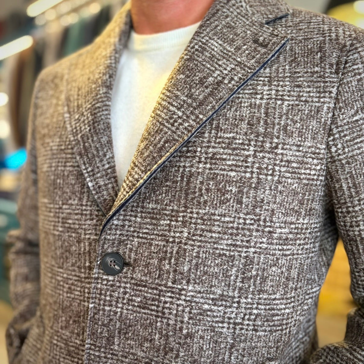 HENRY – cappotto dettagliato lana sartoriale