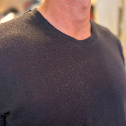 MOU - t-shirt lino sartoriale