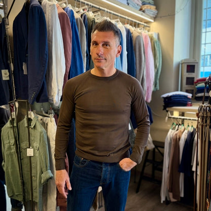 GUARDIOLA – maglioncino paricollo sartoriale