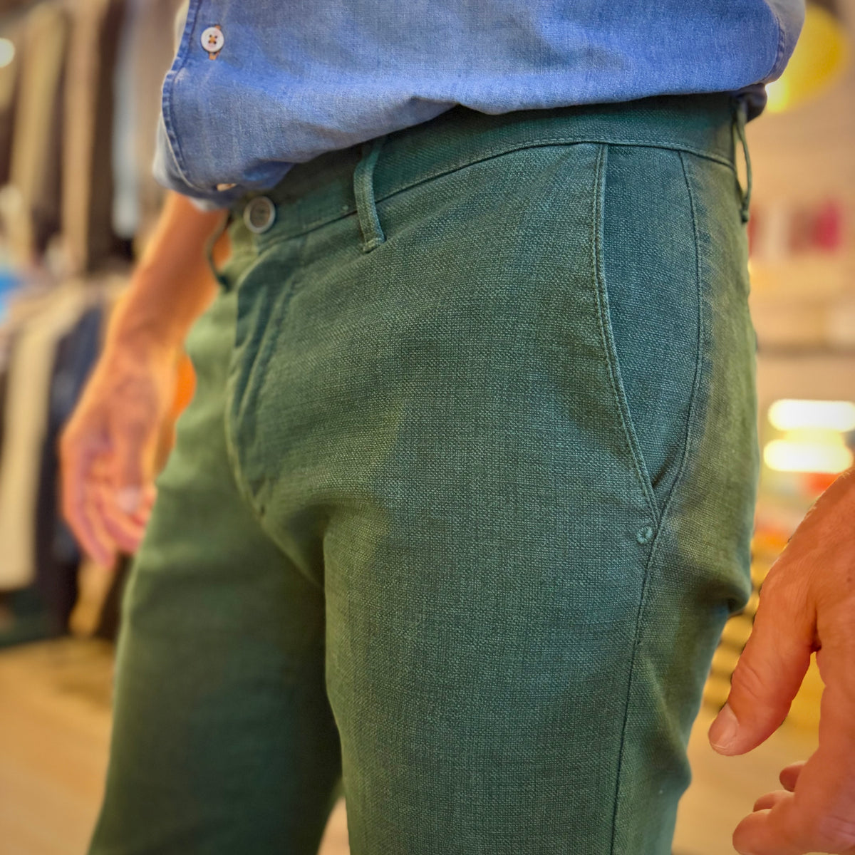 GRAZIANI – pantalone chino sartoriale