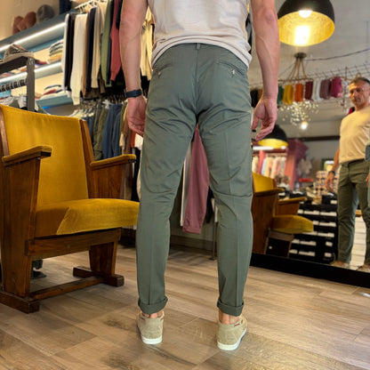 BALDINO – pantalone chino leggero sartoriale