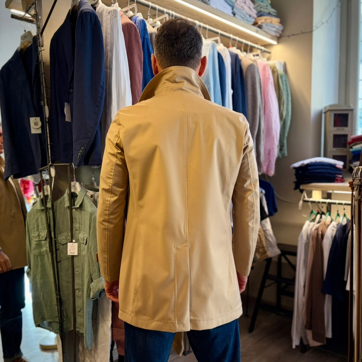 REDONDO LIGHT – trench sartoriale leggero