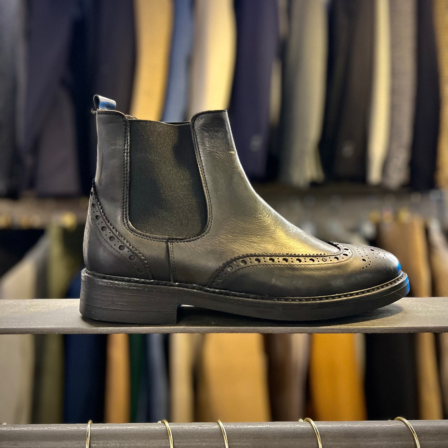 STONE - stivale pelle dettagliato