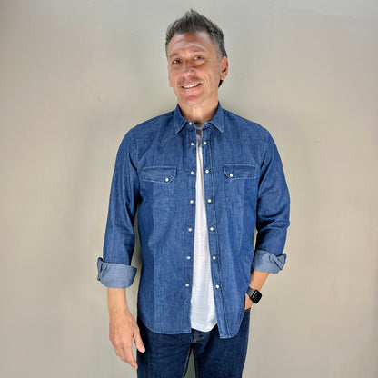 ICON MAN 2 – camicia jeans sartoriale