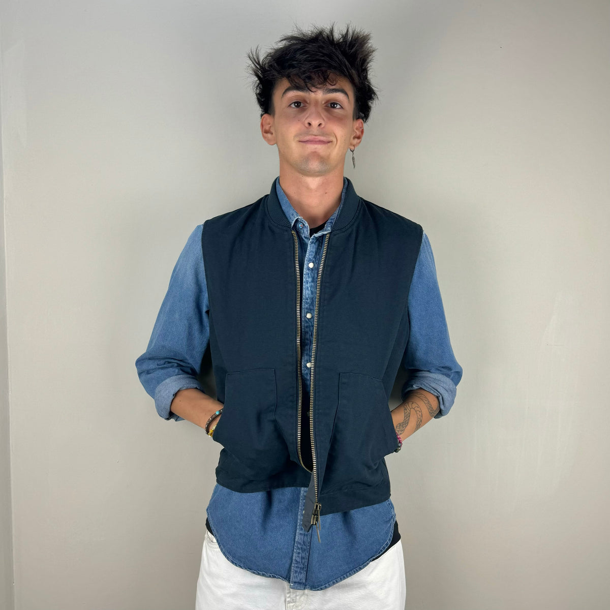 FRANKLIN - gilet smanicato