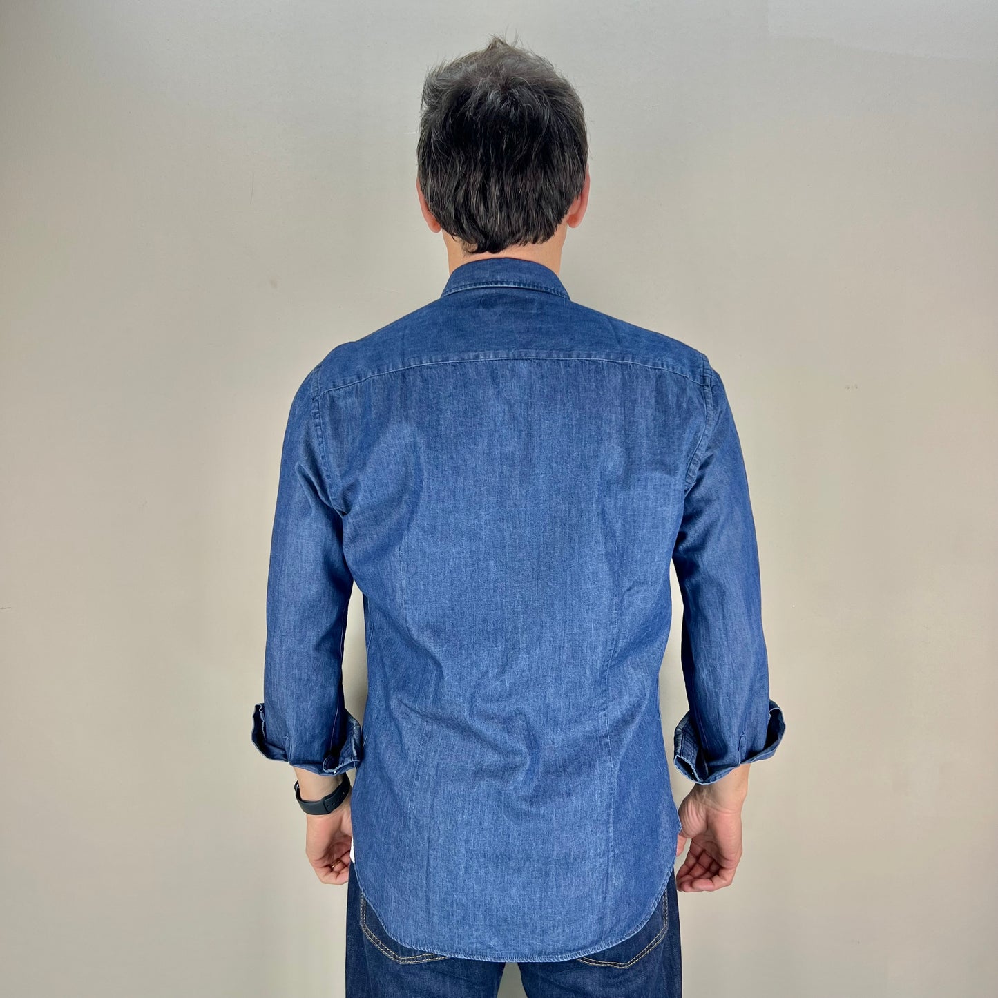 ICON MAN 2 – camicia jeans sartoriale