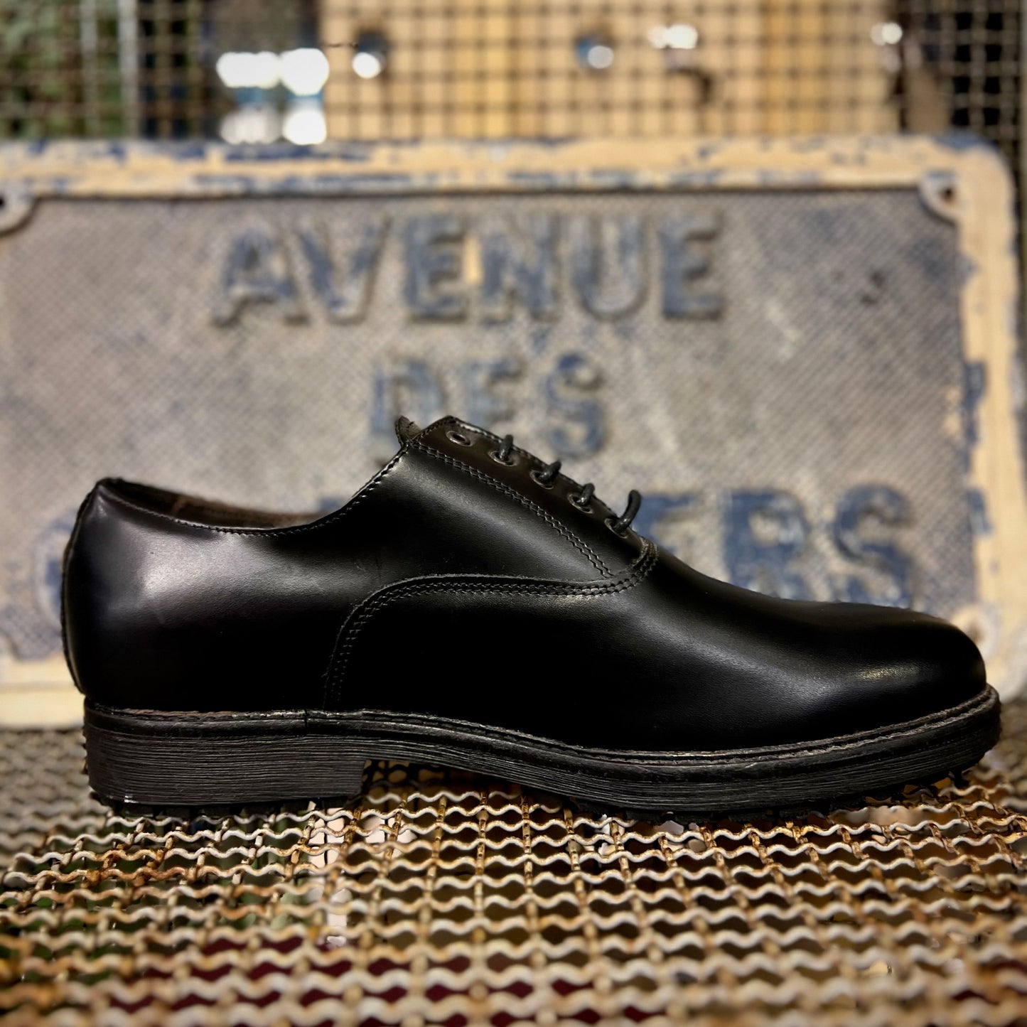 MANCHESTER PELLE - francesina nera