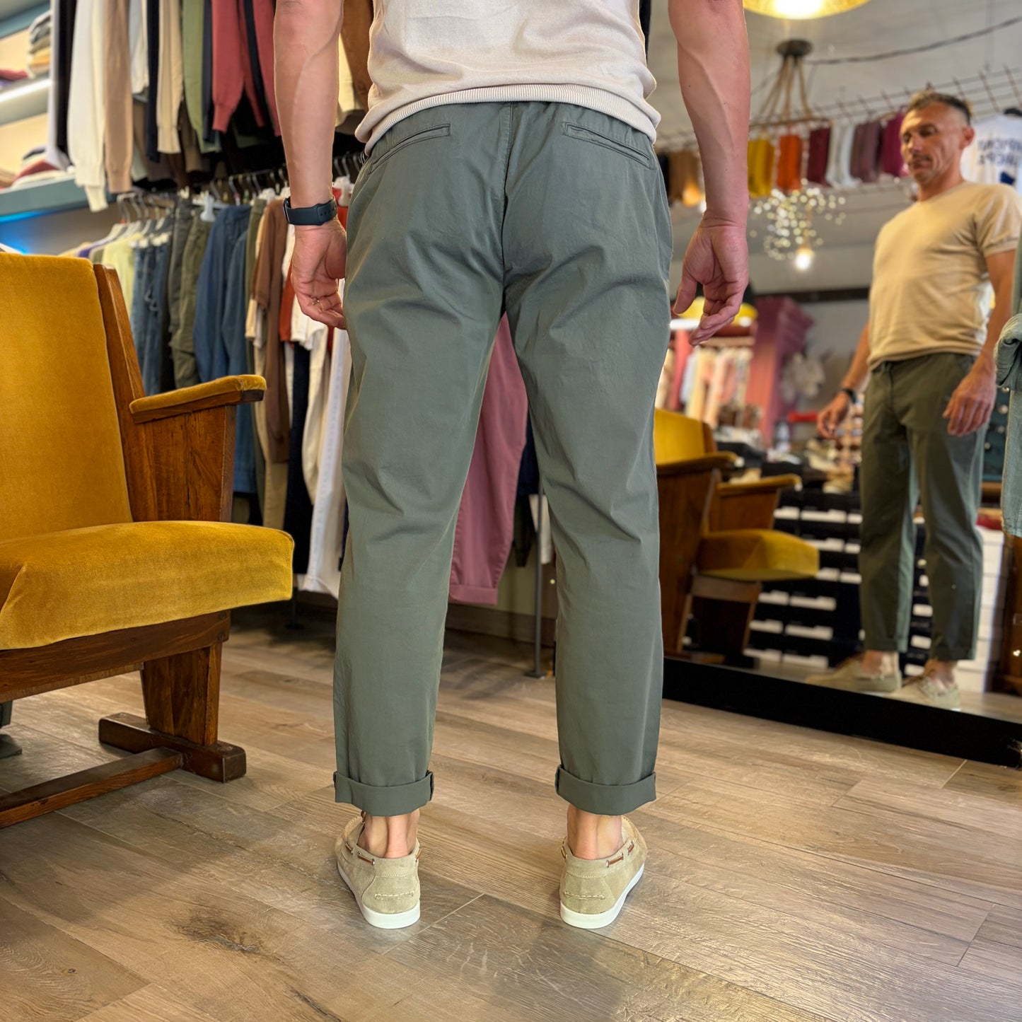 SQUIDDY – pantalaccio cotone leggero sartoriale
