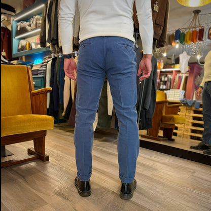 NEUER – pantalone chino sartoriale