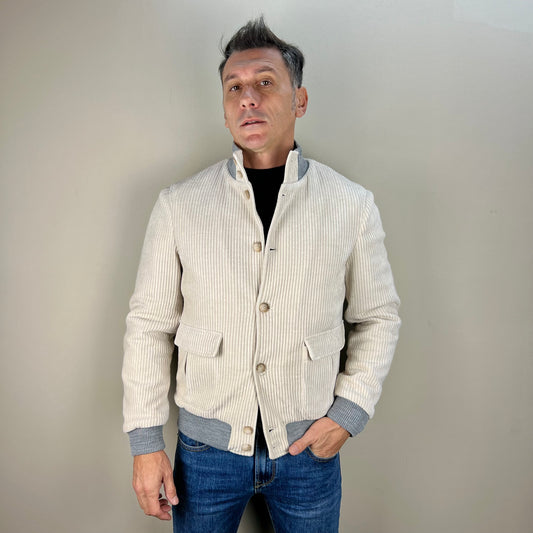 ANCELOTTI - giacca velluto sartoriale