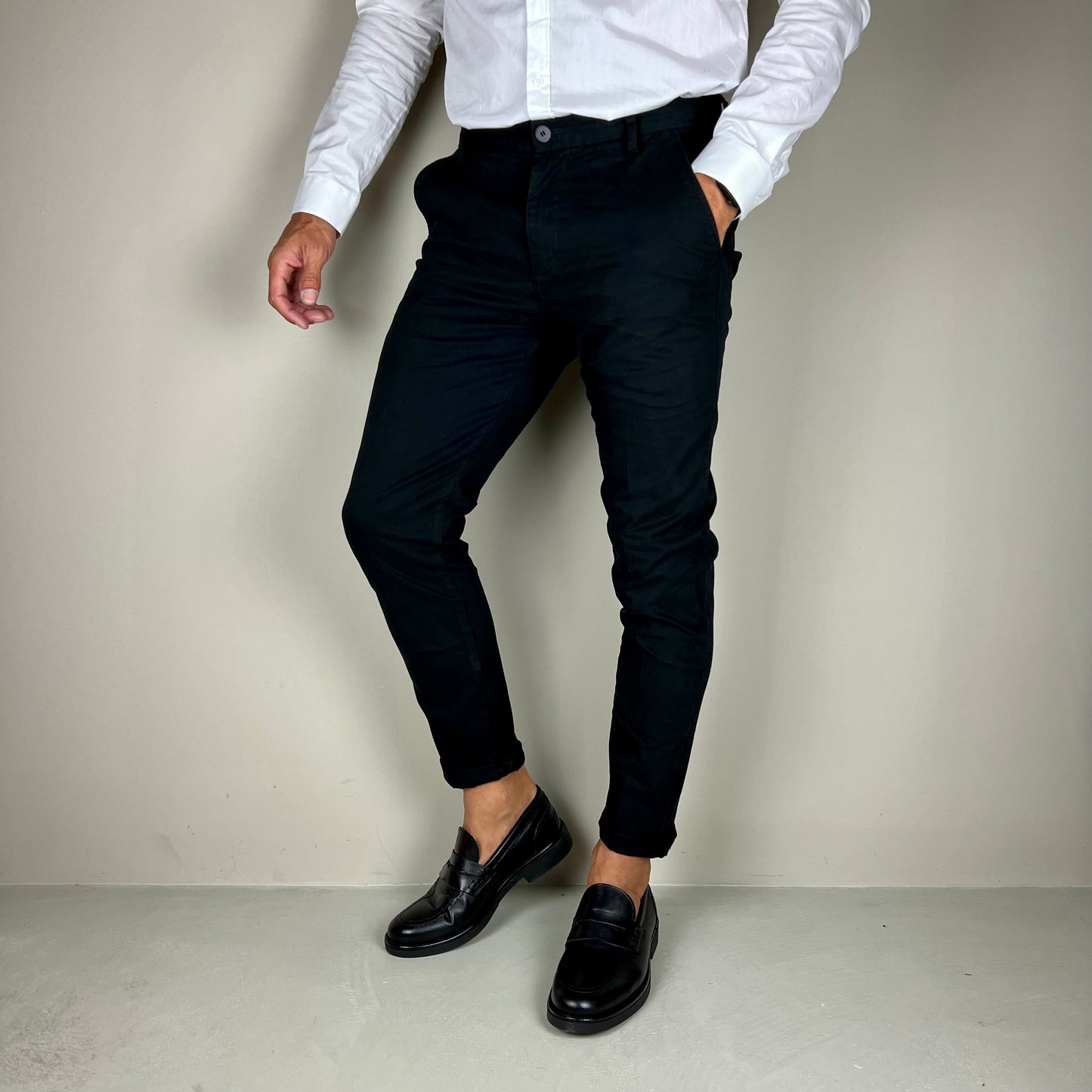 BASSOTTO – pantalone chino