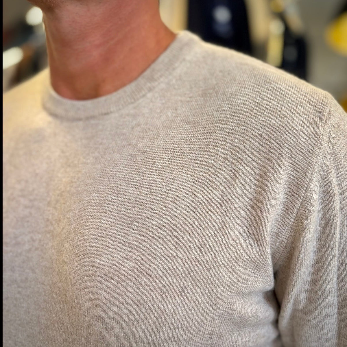 MANCINI  – maglione cashmere sartoriale