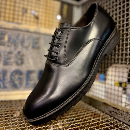 MANCHESTER PELLE - francesina nera