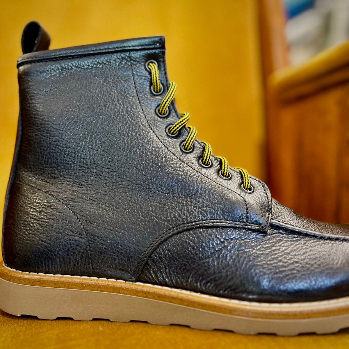 BOB - stivale in pelle con lacci
