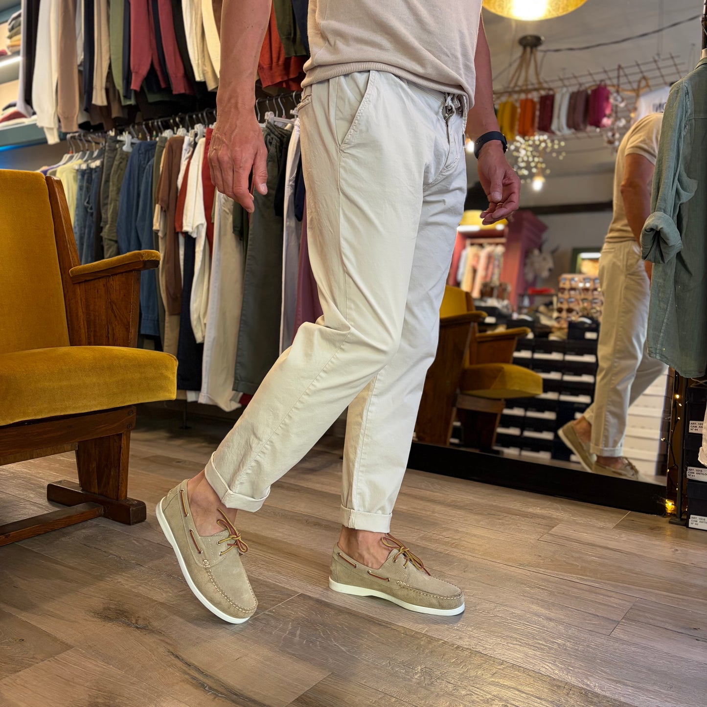 SQUIDDY – pantalaccio cotone leggero sartoriale