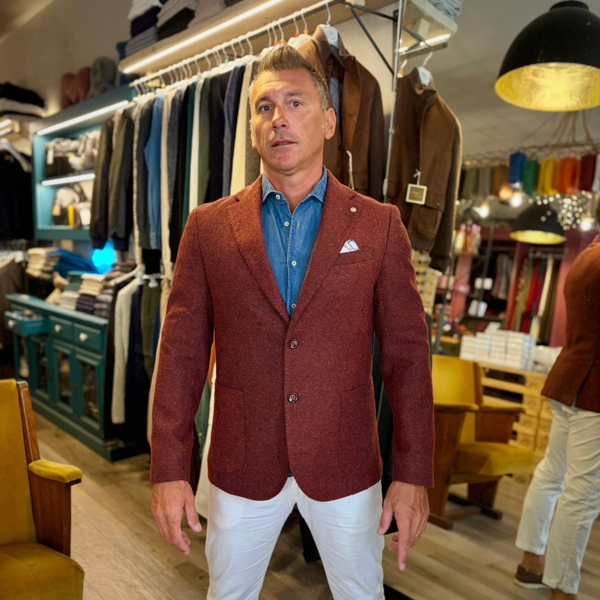 SUSIE – giacca dettagliata sartoriale