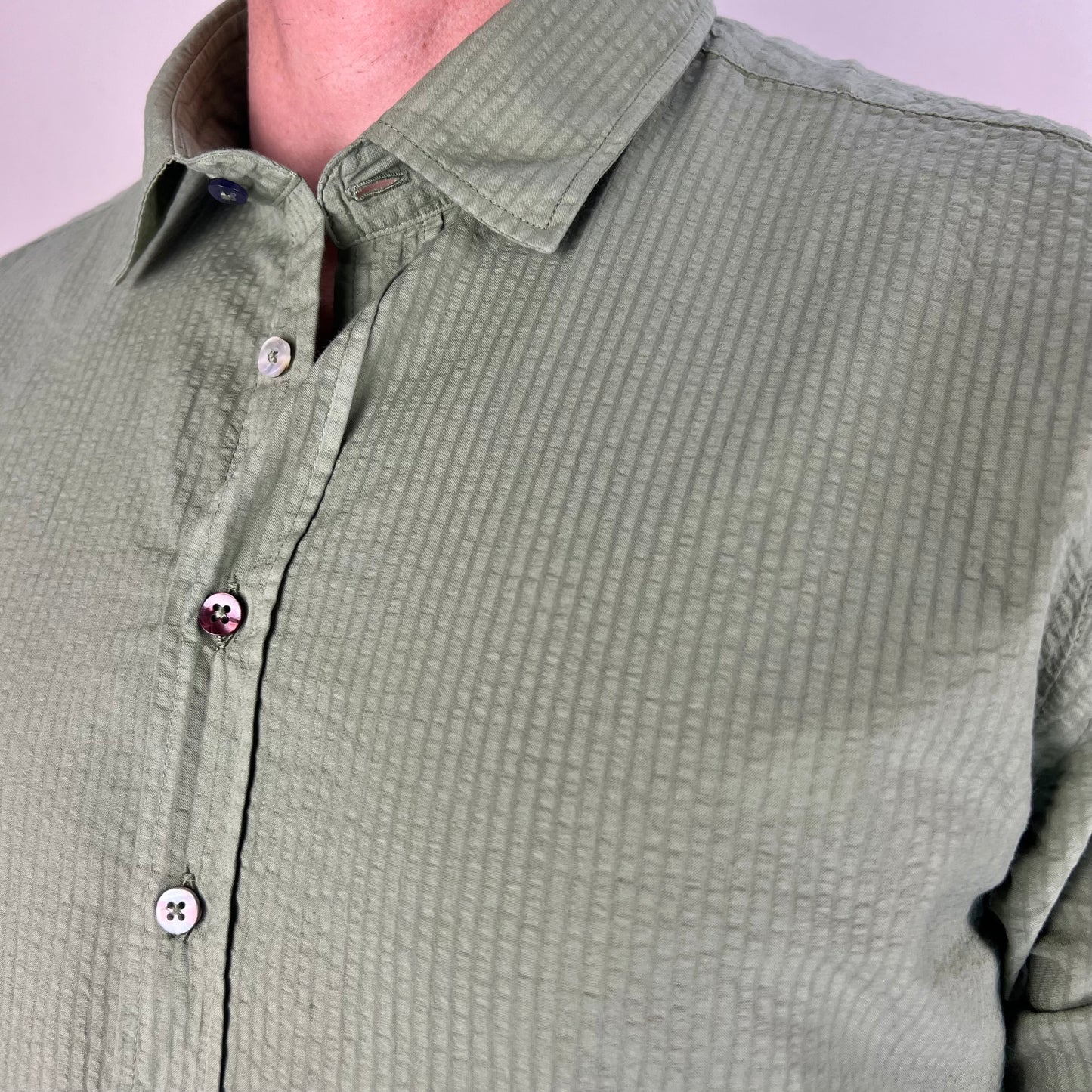 RAÚL – camicia sartoriale dettagliata