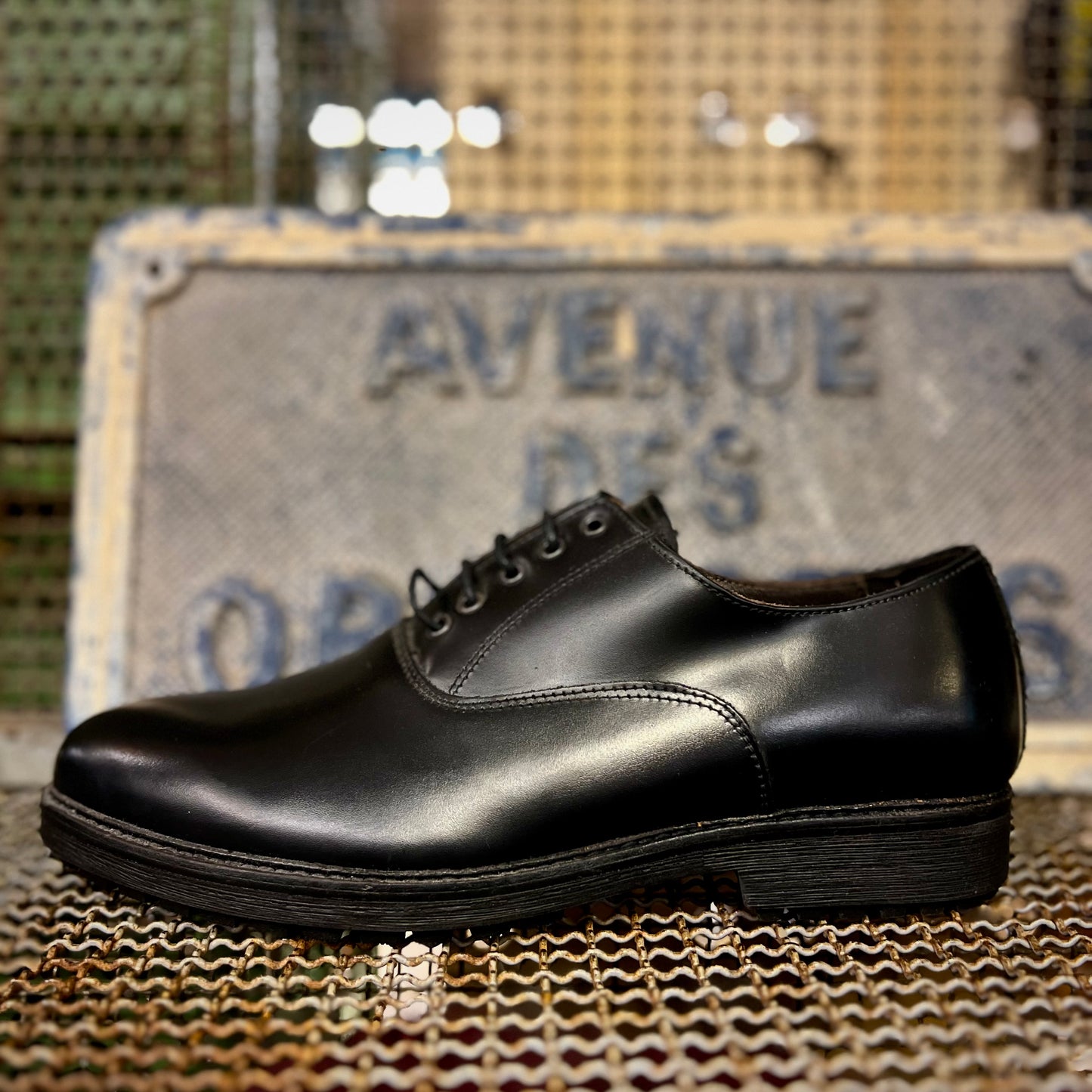 MANCHESTER PELLE - francesina nera