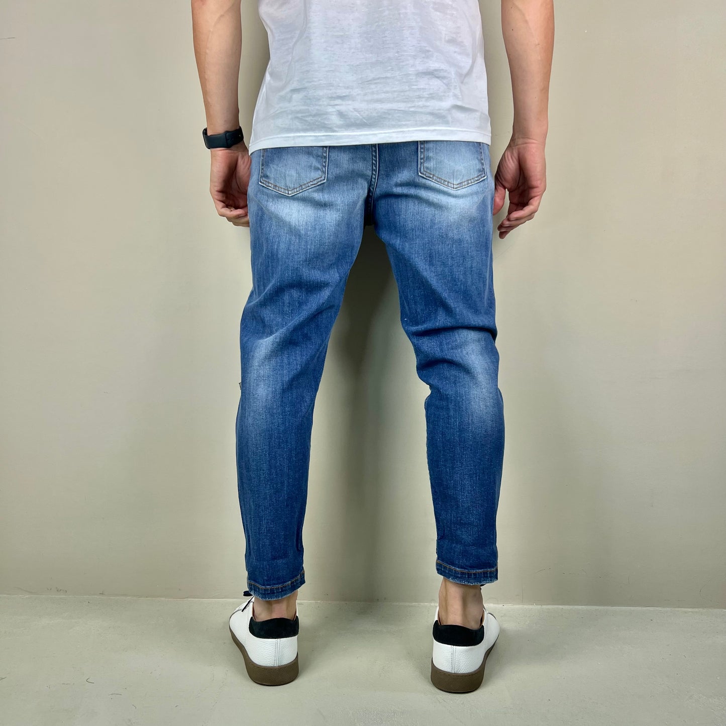 BECKHAM - jeans loose fit sartoriale