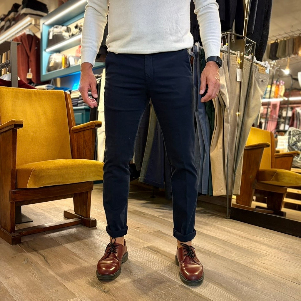 CESAR – pantalone chino nido d’ape sartoriale