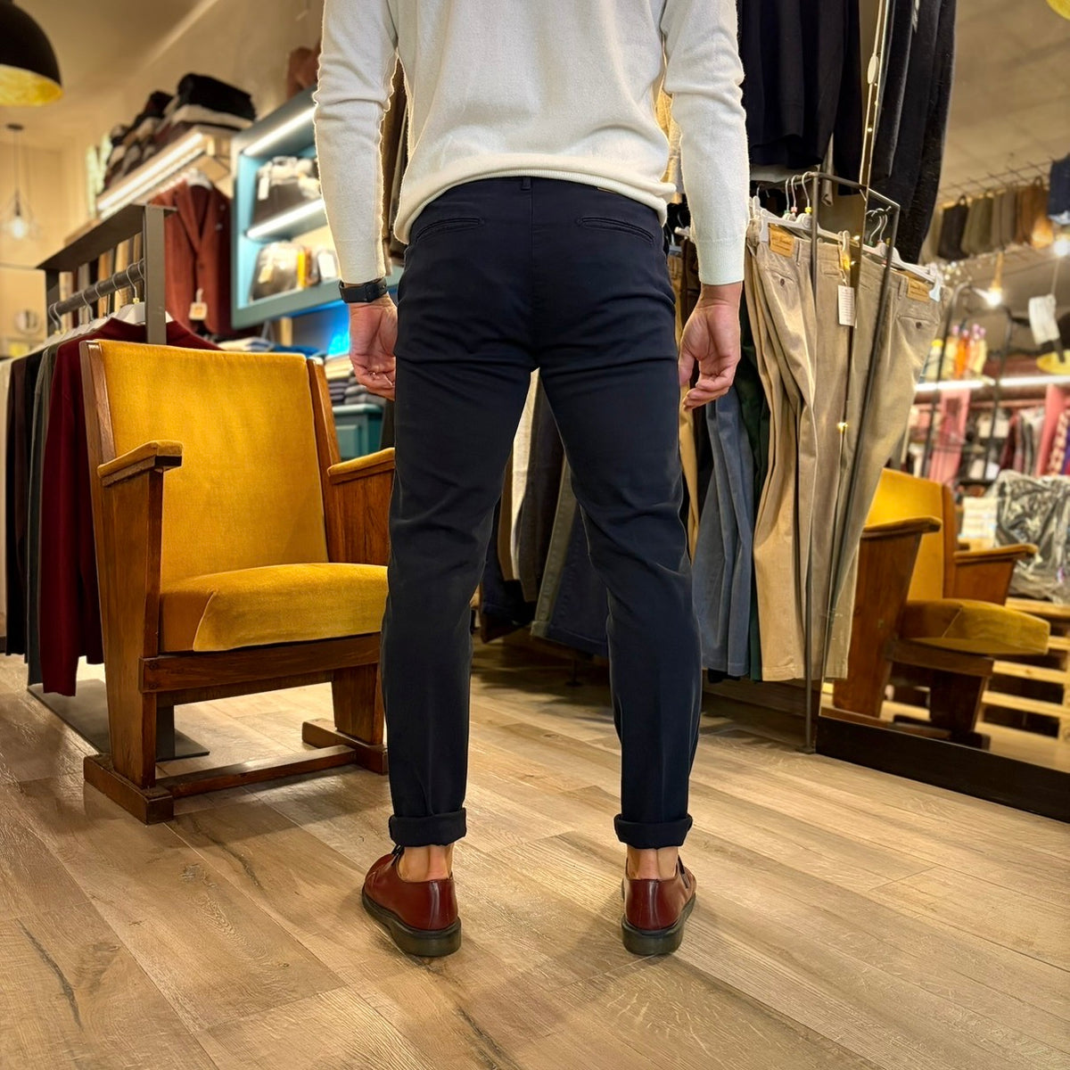 CESAR – pantalone chino nido d’ape sartoriale