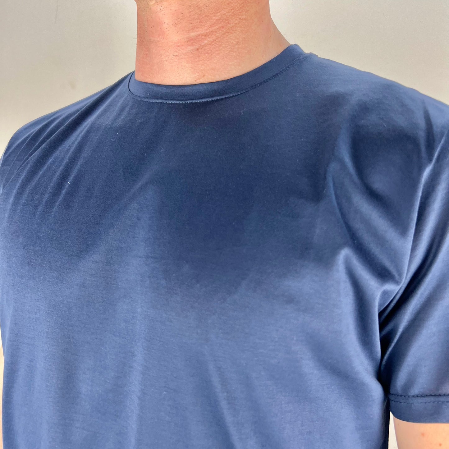 BIGON - t-shirt filo di scozia sartoriale