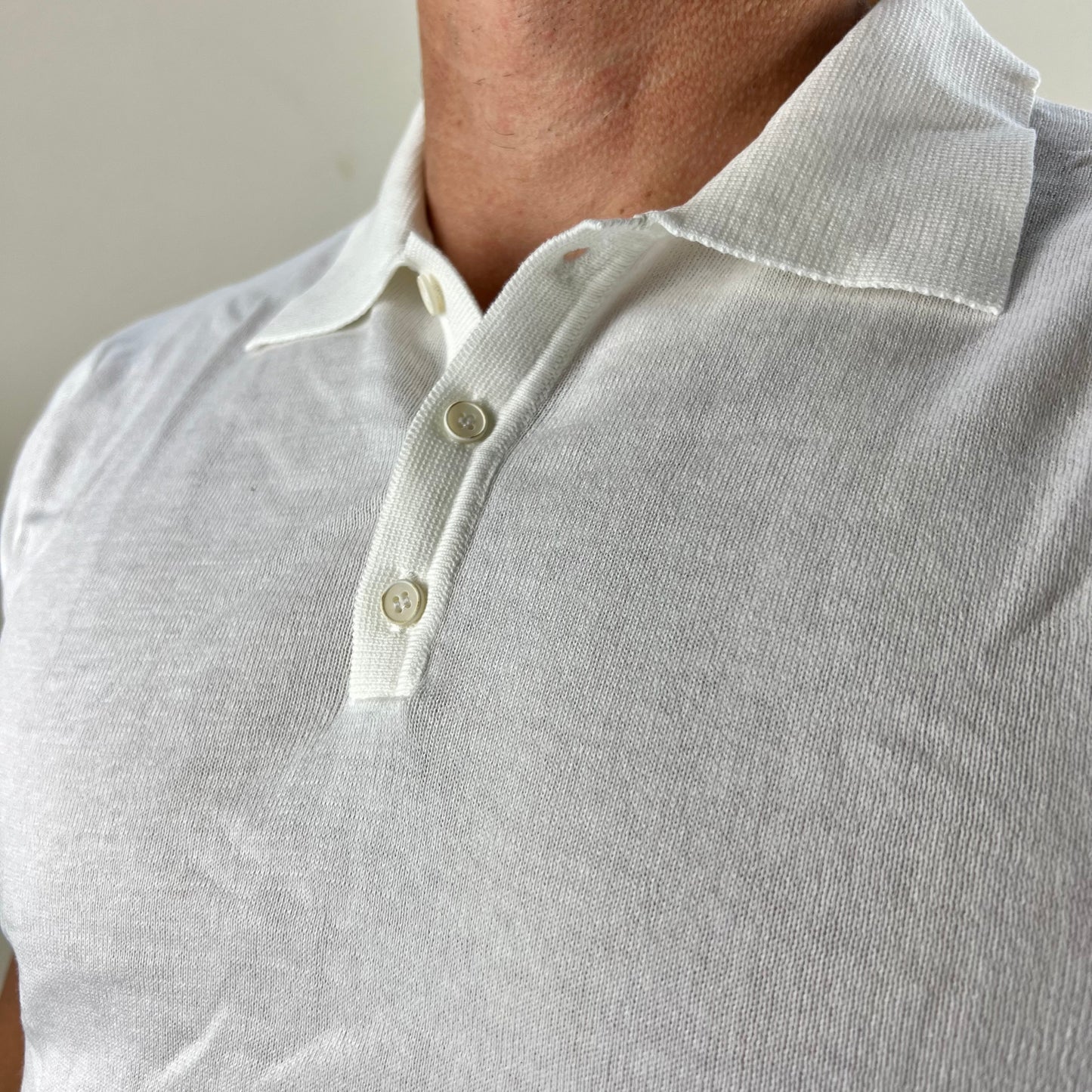 NICK - polo in maglia sartoriale