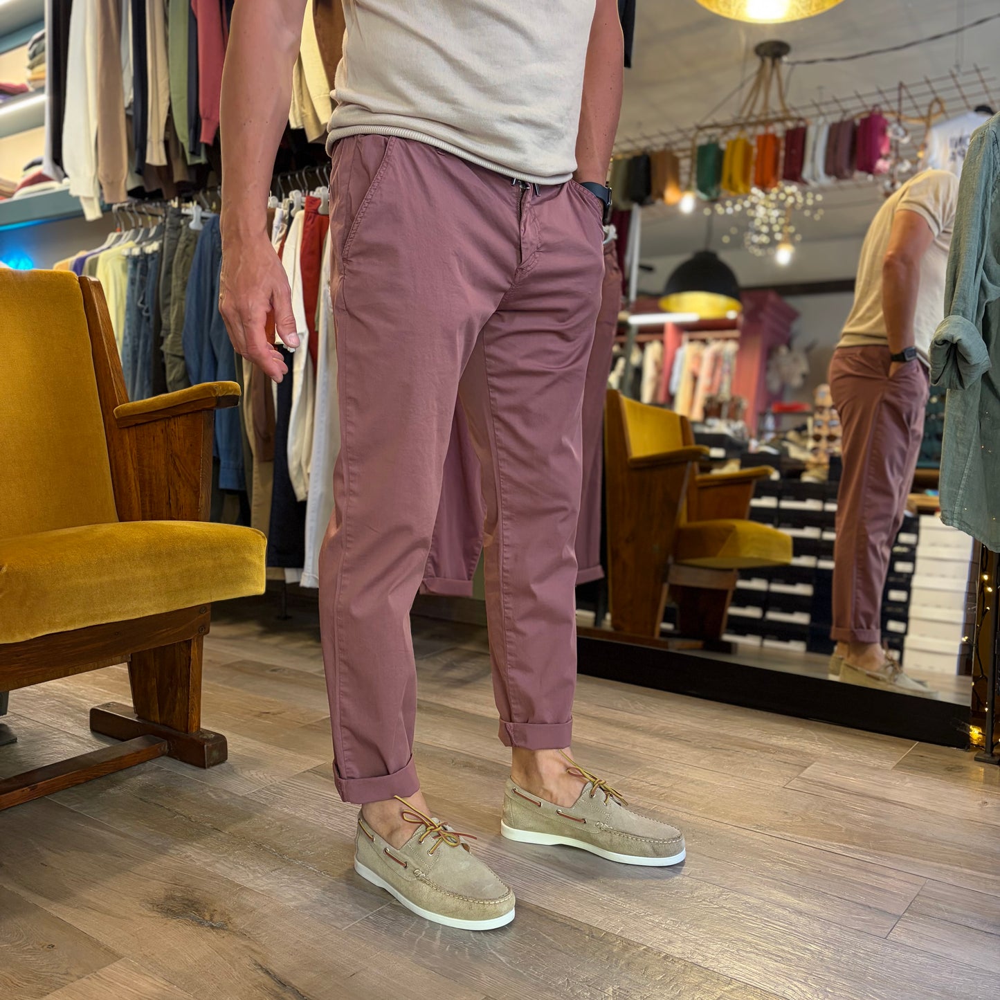 SQUIDDY – pantalaccio cotone leggero sartoriale