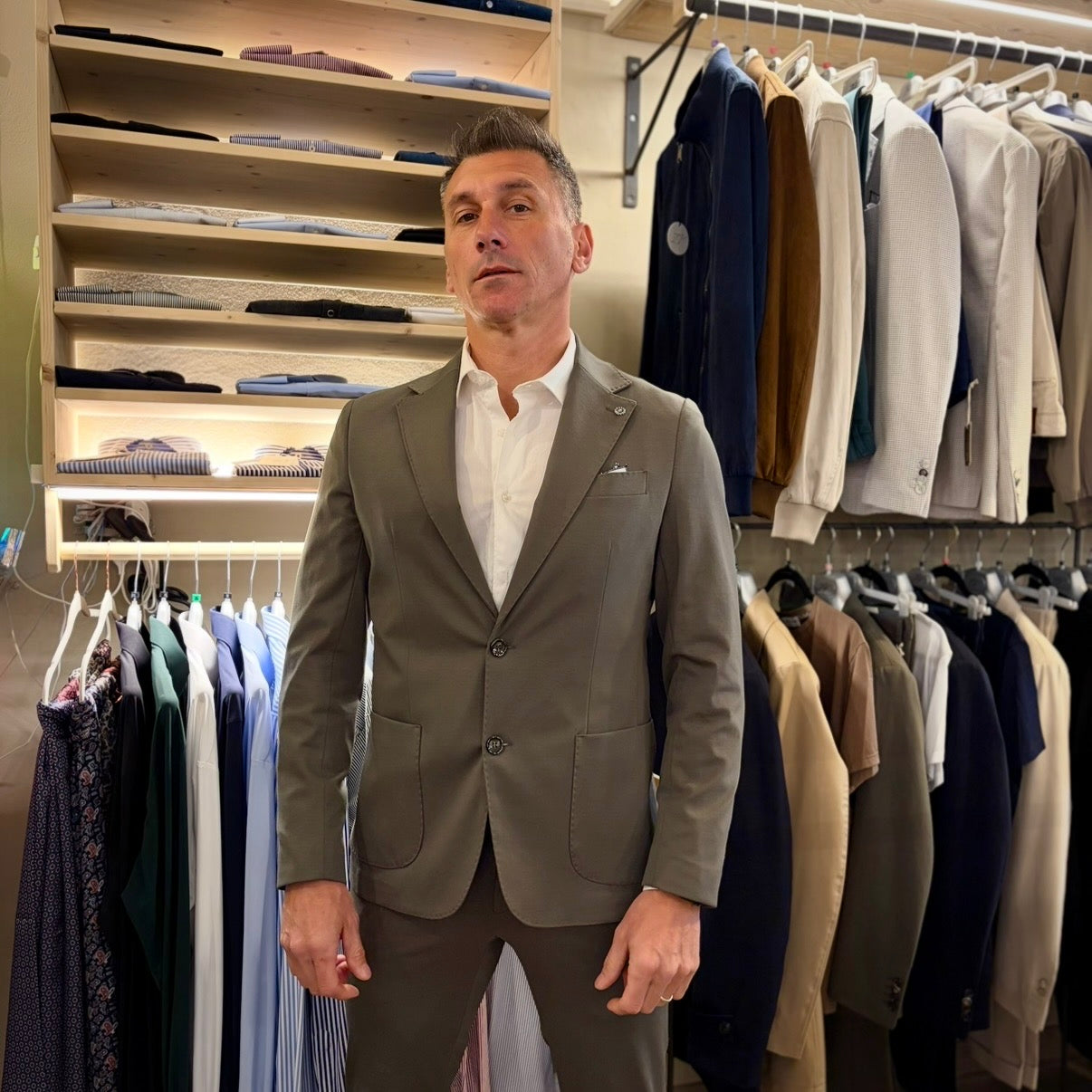 ZIDANE  – giacca punto milano sartoriale