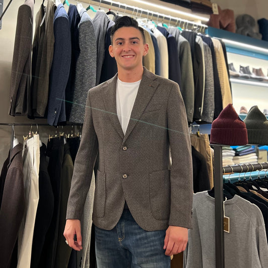 BETTEGA – giacca spigata sartoriale