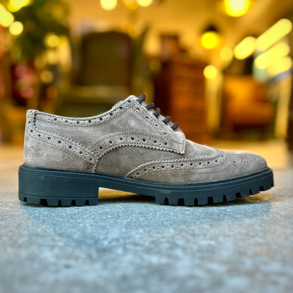 MANCHESTER CARROARMATO - francesina taupe