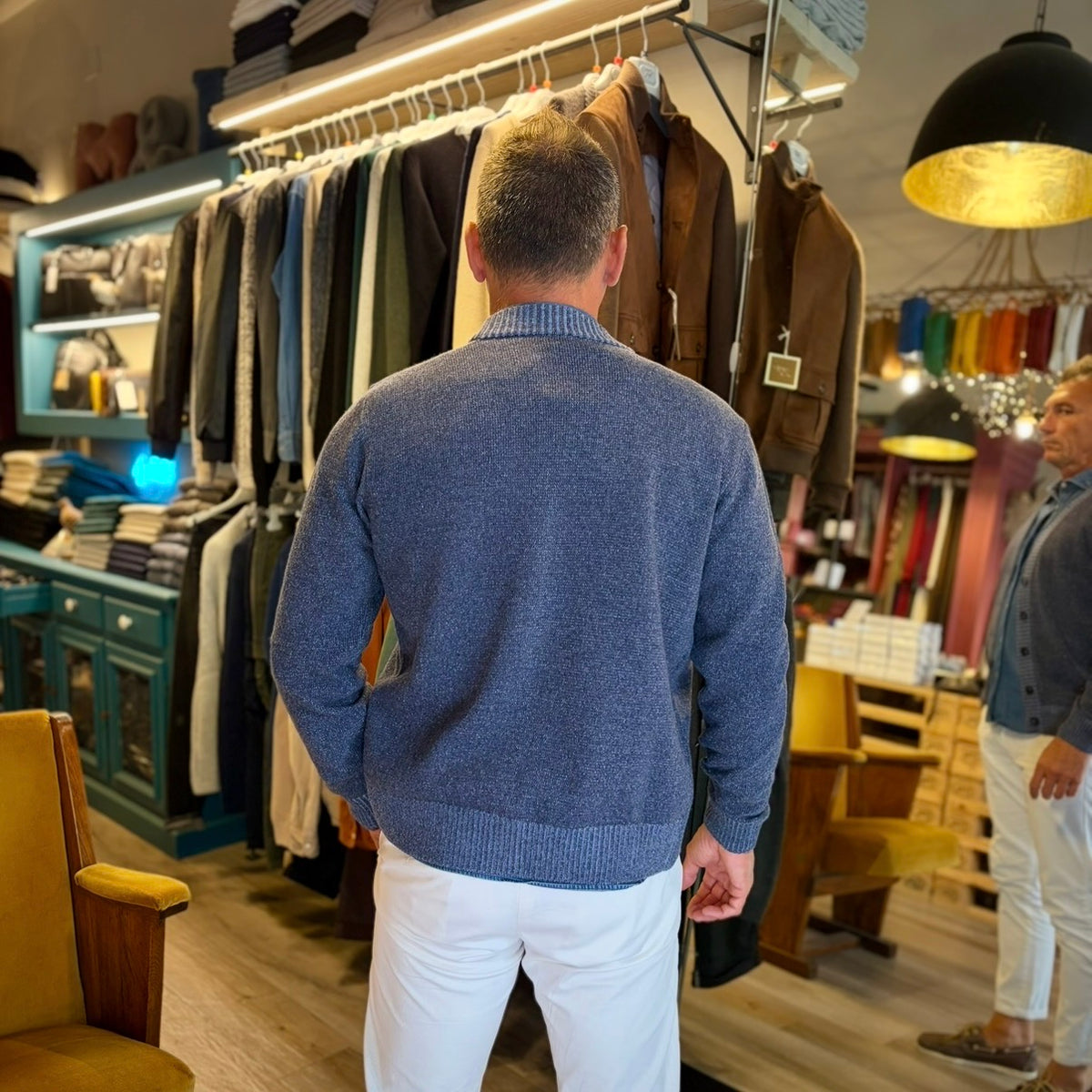 GEOFF – cardigan lana sartoriale