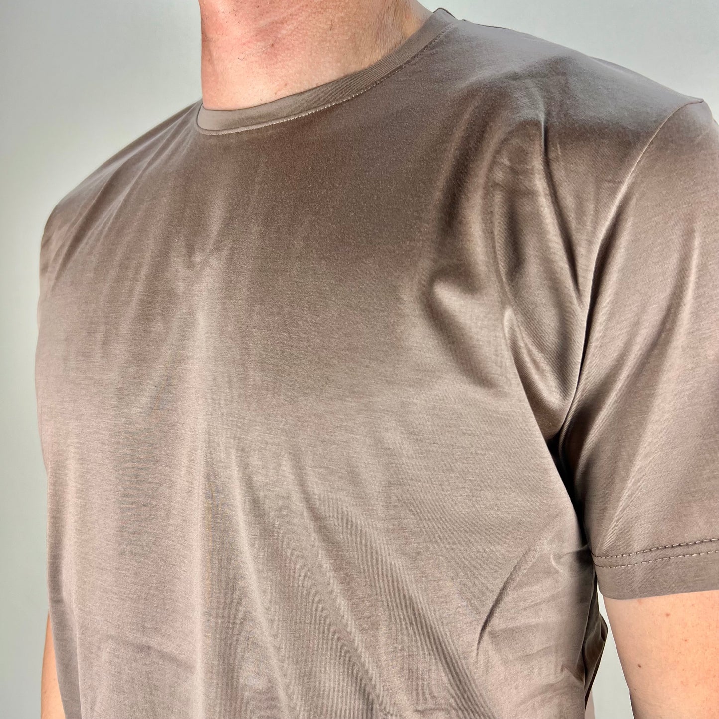 BIGON - t-shirt filo di scozia sartoriale