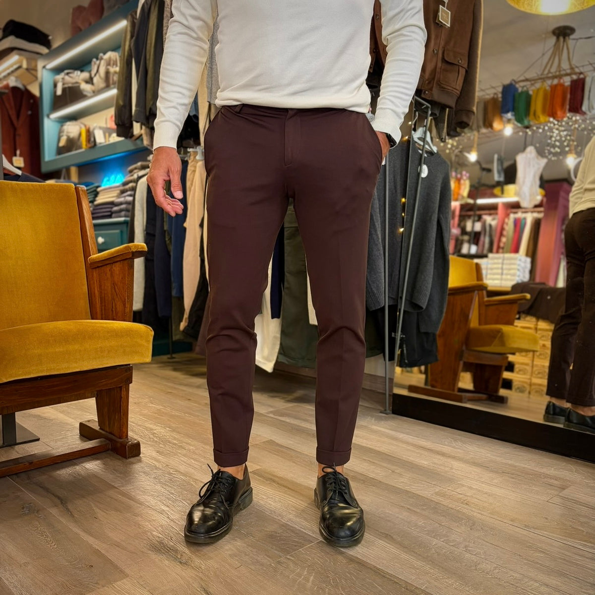MALDINI – pantalone punto milano sartoriale