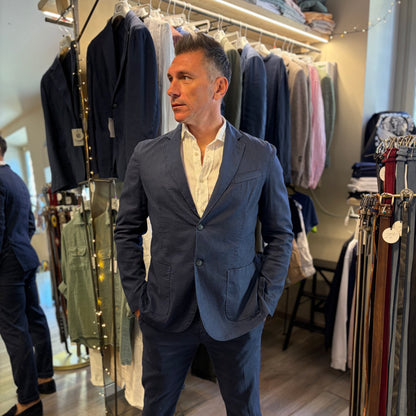 MIKE - giacca misto lino sartoriale